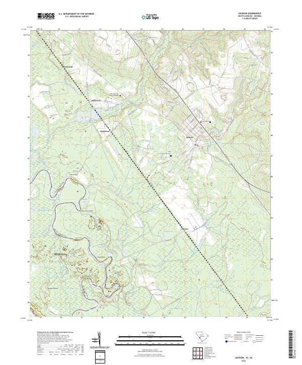 Jackson topographic map thumbnail