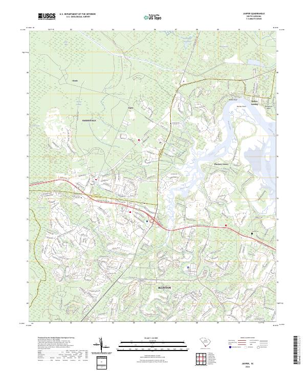 Jasper topographic map thumbnail