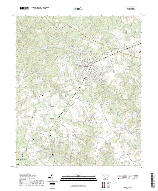 Johnston topographic map thumbnail