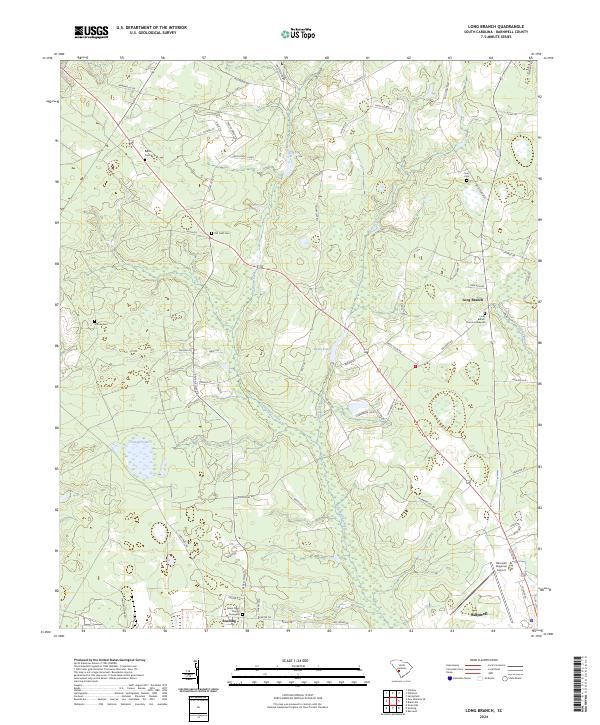 Long Branch topographic map thumbnail
