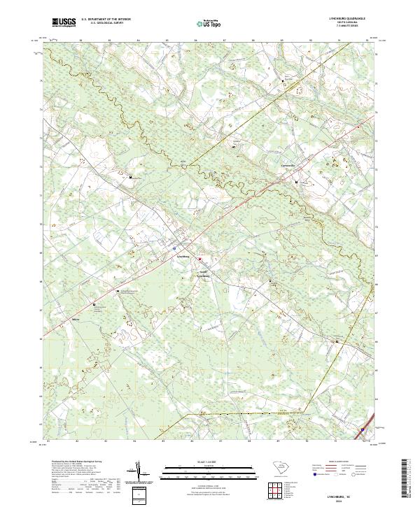 Lynchburg topographic map thumbnail