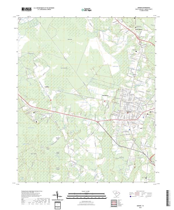 Marion topographic map thumbnail
