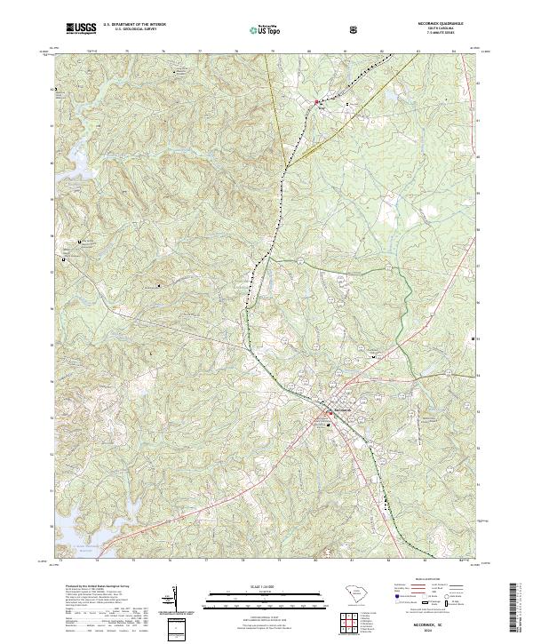 McCormick topographic map thumbnail