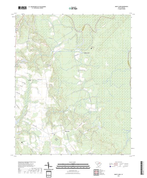 Mont Clare topographic map thumbnail