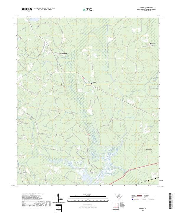 Neyles topographic map thumbnail