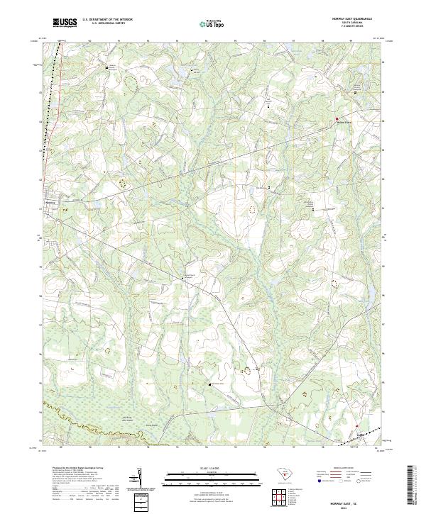 Norway East topographic map thumbnail
