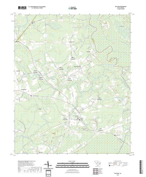 Outland topographic map thumbnail