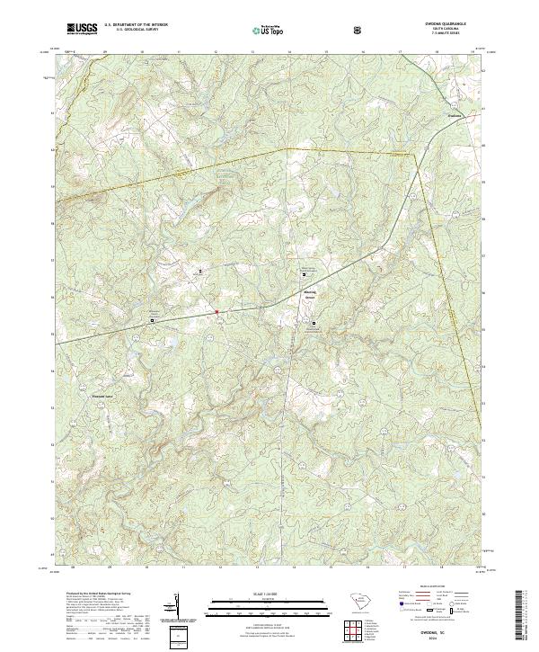 Owdoms topographic map thumbnail