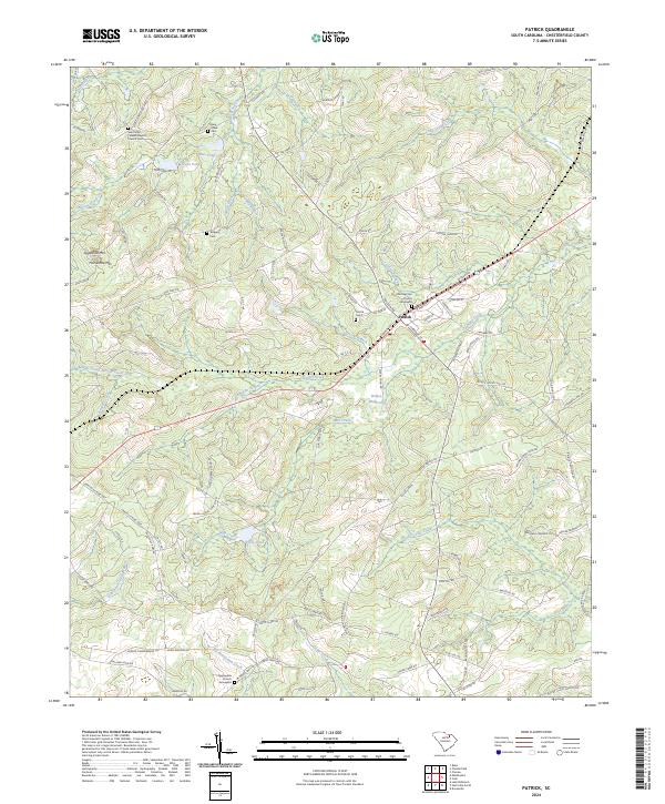 Patrick topographic map thumbnail