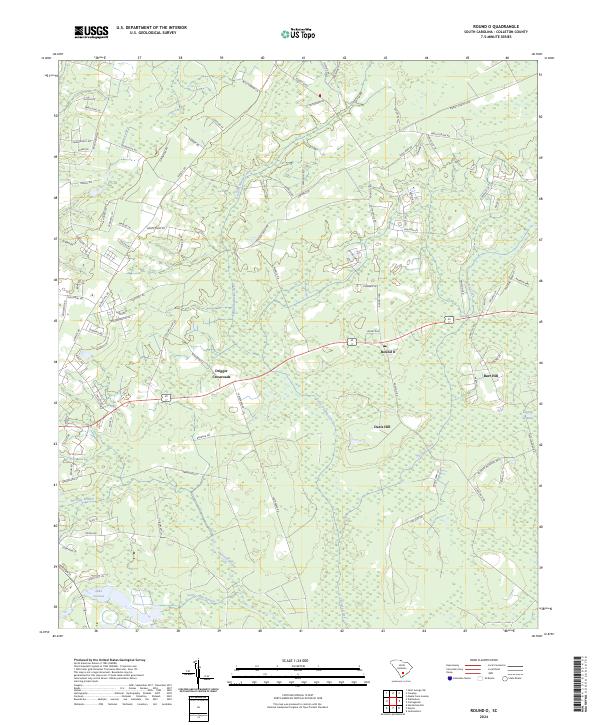 Round O topographic map thumbnail