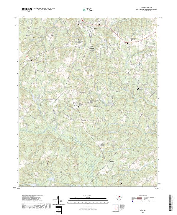 Ruby topographic map thumbnail