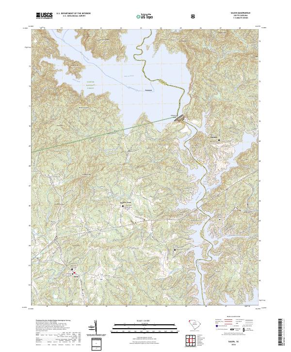 Salem topographic map thumbnail