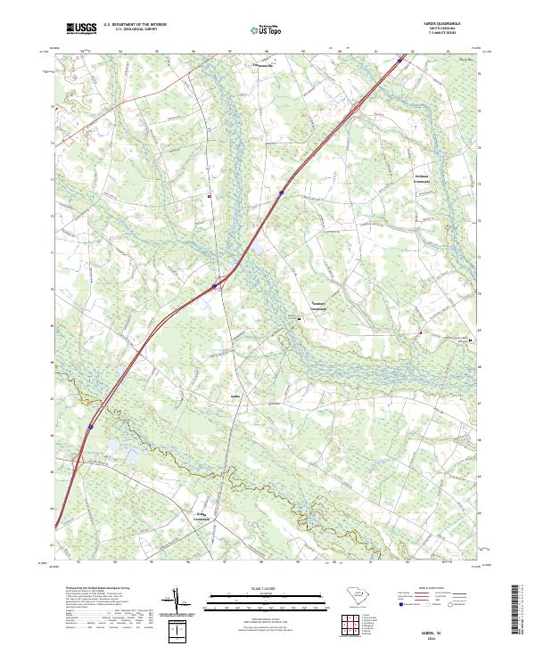 Sardis topographic map thumbnail