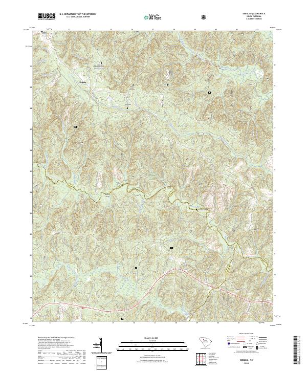 Sedalia topographic map thumbnail
