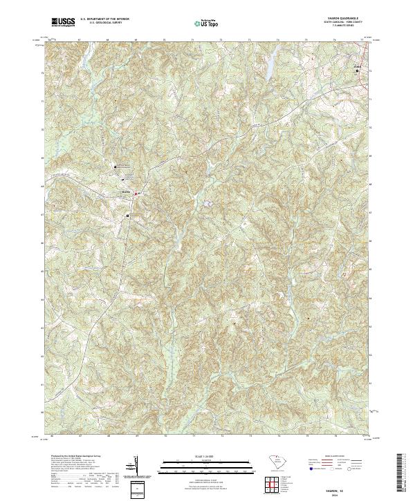 Sharon topographic map thumbnail