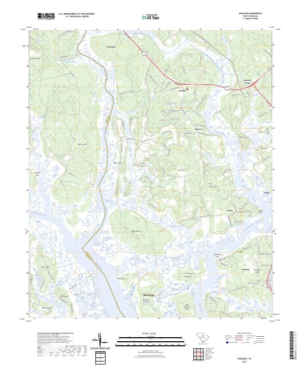Sheldon topographic map thumbnail