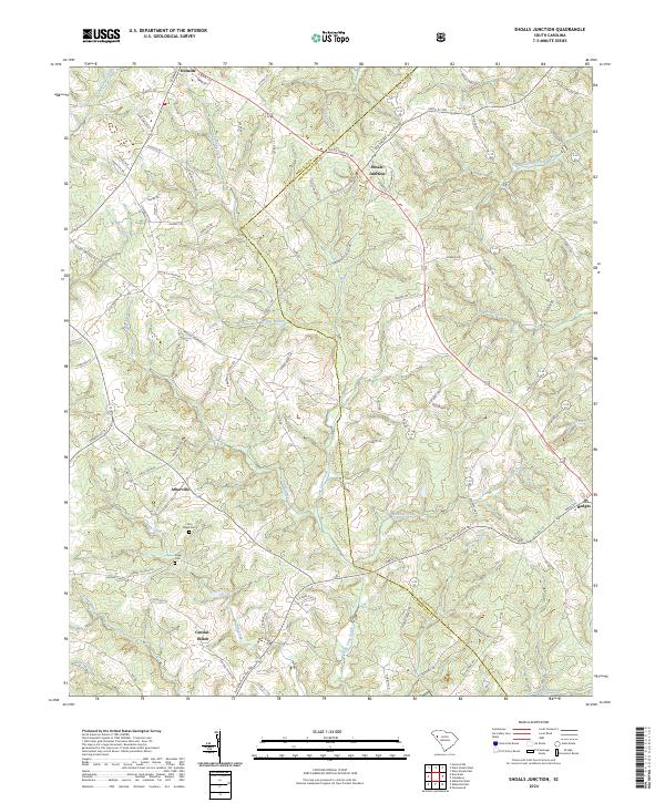 Shoals Junction topographic map thumbnail
