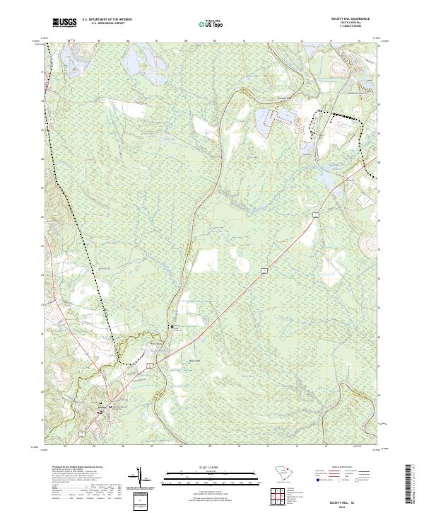 Society Hill topographic map thumbnail