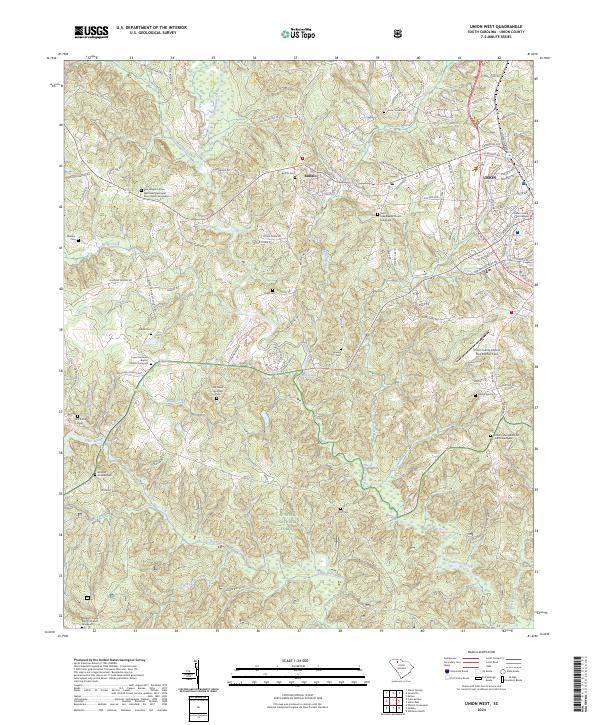 Union West topographic map thumbnail