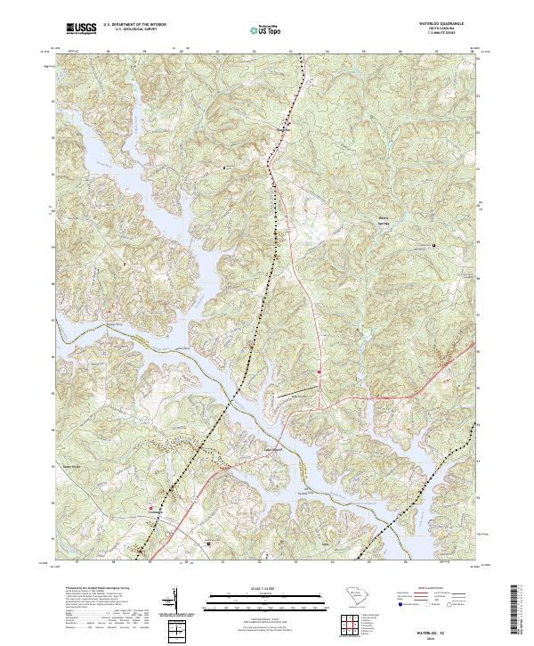 Waterloo topographic map thumbnail