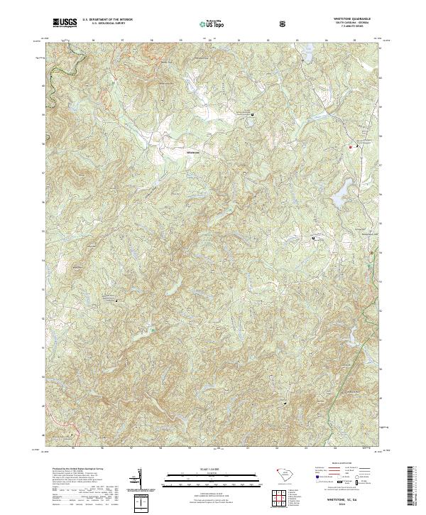 Whetstone topographic map thumbnail