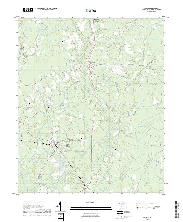 Williams topographic map thumbnail