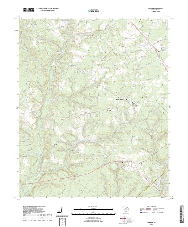 Windsor topographic map thumbnail