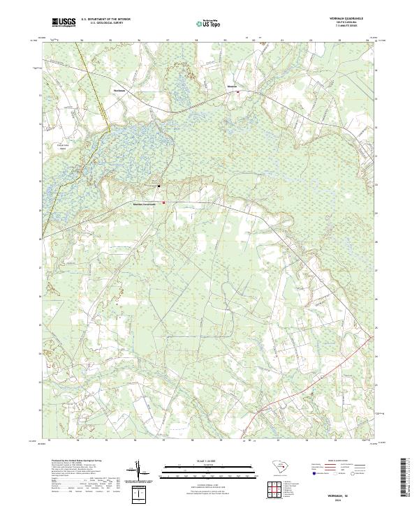 Workman topographic map thumbnail