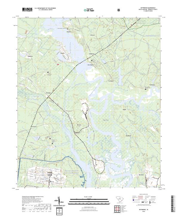 Kittredge topographic map thumbnail