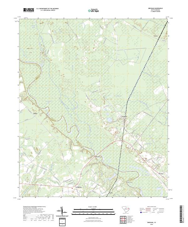 Gresham topographic map thumbnail