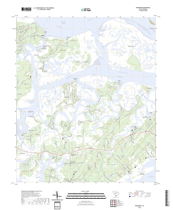 Frogmore topographic map thumbnail