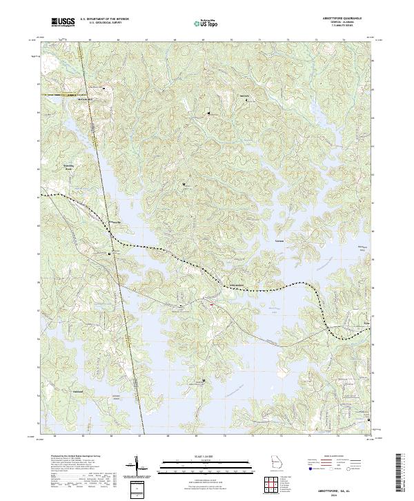 Abbottsford topographic map thumbnail