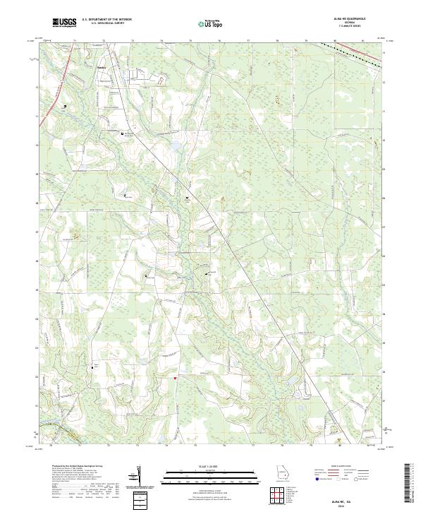 Alma NE topographic map thumbnail