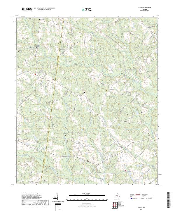 Alston topographic map thumbnail