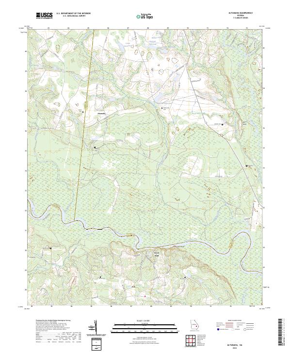 Altamaha topographic map thumbnail