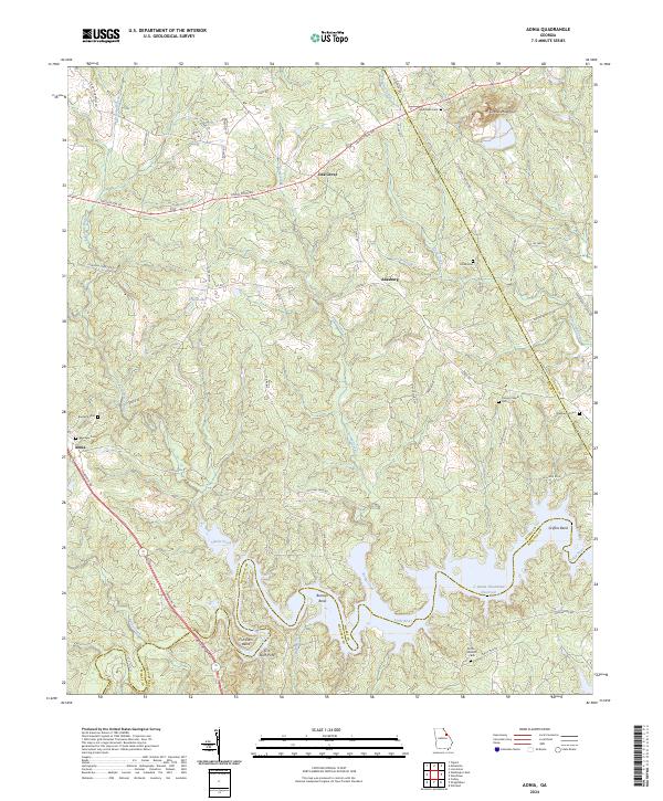 Aonia 2024 topographic map thumbnail