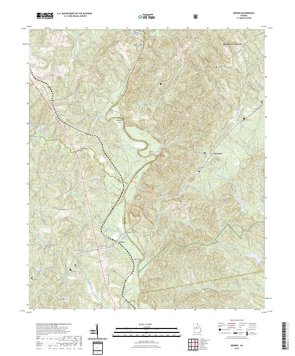 Berner topographic map thumbnail