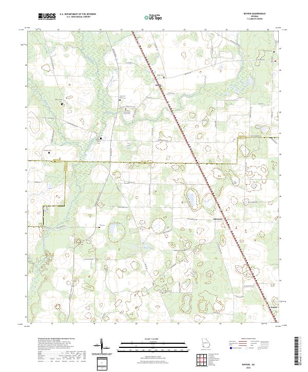 Boykin topographic map thumbnail