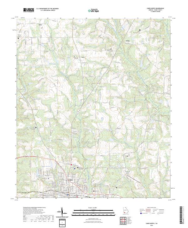 Cairo North topographic map thumbnail