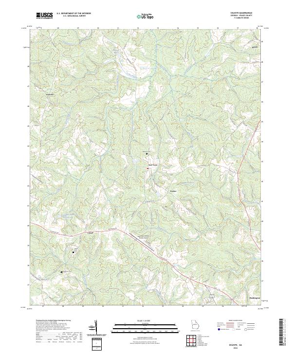Celeste topographic map thumbnail