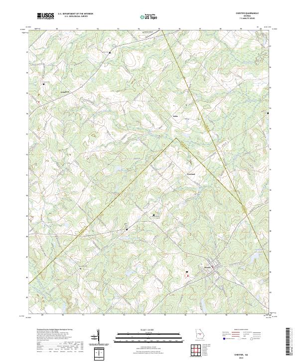 Chester topographic map thumbnail