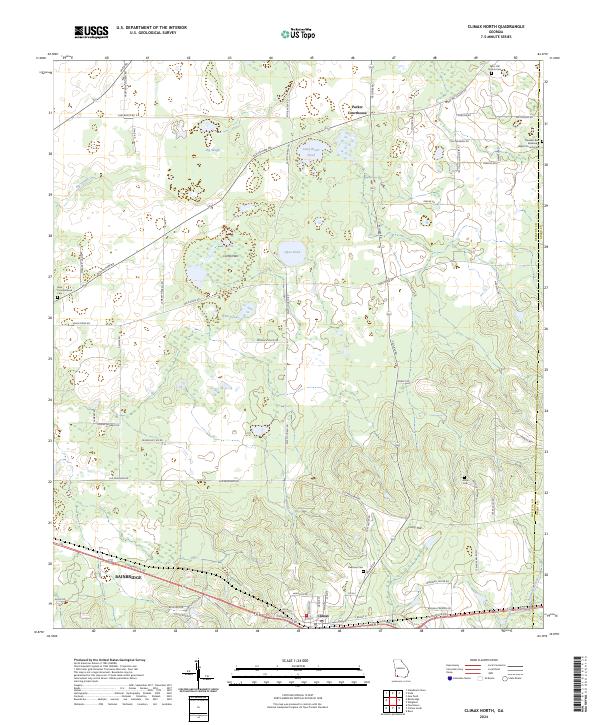 Climax North 2024 topographic map thumbnail