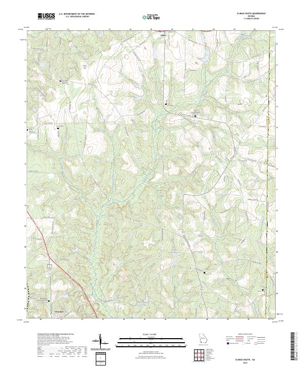 Climax South 2024 topographic map thumbnail