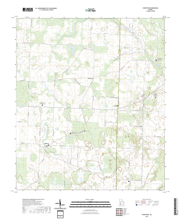 Cooktown topographic map thumbnail