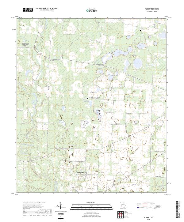 Elmodel topographic map thumbnail