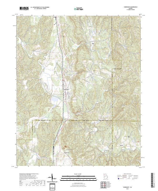 Fairmount topographic map thumbnail