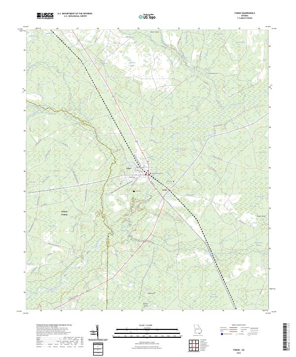 Fargo topographic map thumbnail