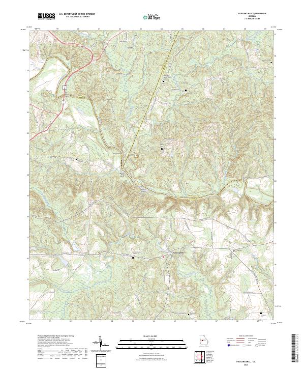 Fickling Mill topographic map thumbnail