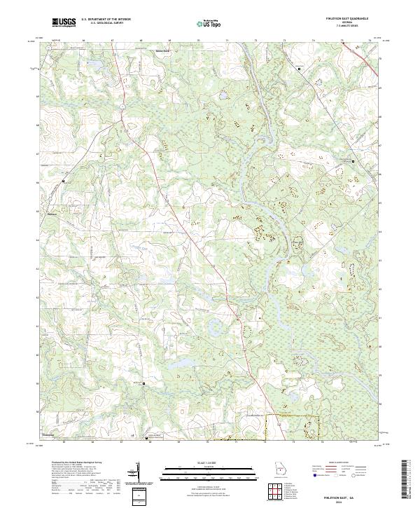 Finleyson East topographic map thumbnail