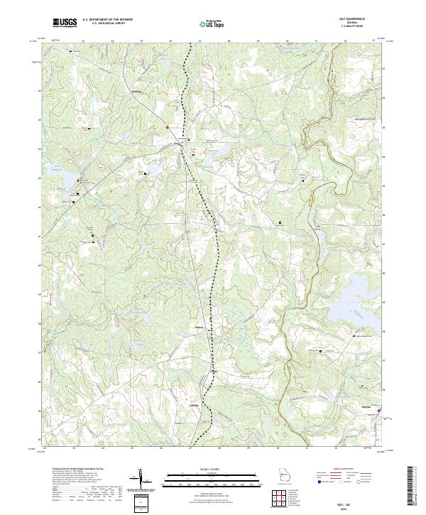 Gay topographic map thumbnail